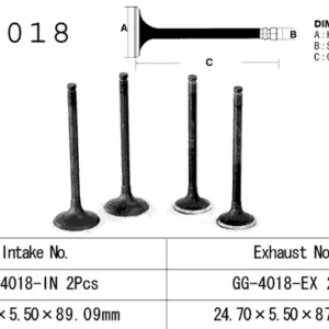 Cenově Výhodný VESRAH výfukový ventil KAWASAKI KLR 250 85-05, EN 450/500, GPZ 500S, GPZ 900R, ER5 97-03 (12005-1052,12005-1065) (1 kus) vyrobeno v Japonsku