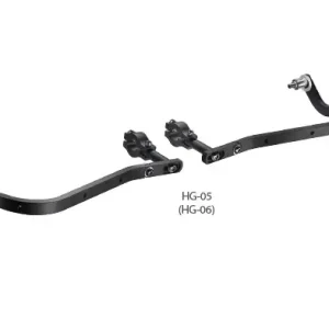 ACCEL chrániče páček s hliníkovým upevněním ENDURO 28mm barva černá (bez plastového krytu SD02) Sezónní Sleva