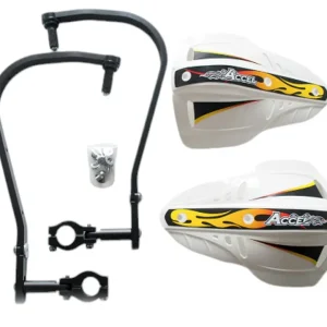 ACCEL chrániče páček s hliníkovým upevněním ENDURO 22mm (HG- barva černá, SD- barva bílá) Odeslání Ihned