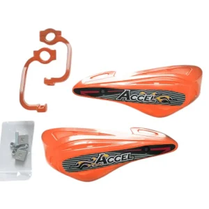 ACCEL chrániče páček s alu upevněním MX (22+28mm) (ALU-oranžová, PLASTIK-oranžová) Vrácení Zdarma