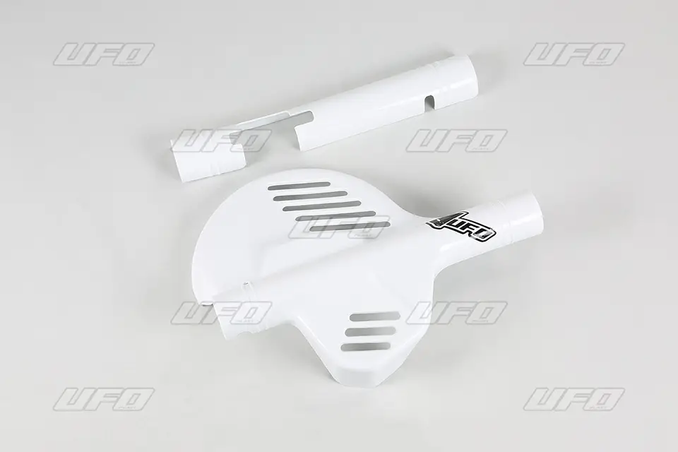 Značkový UFO kryt brzdového kotouče přední HONDA CR 125 85-89, CR 250 85-88, CR 500 85-88 barva bílá