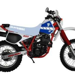 Akční Nabídka BLACKBIRD sada samolepek (dýhy) YAMAHA TT 350 83-92 DREAM 2 barva modrá bílá