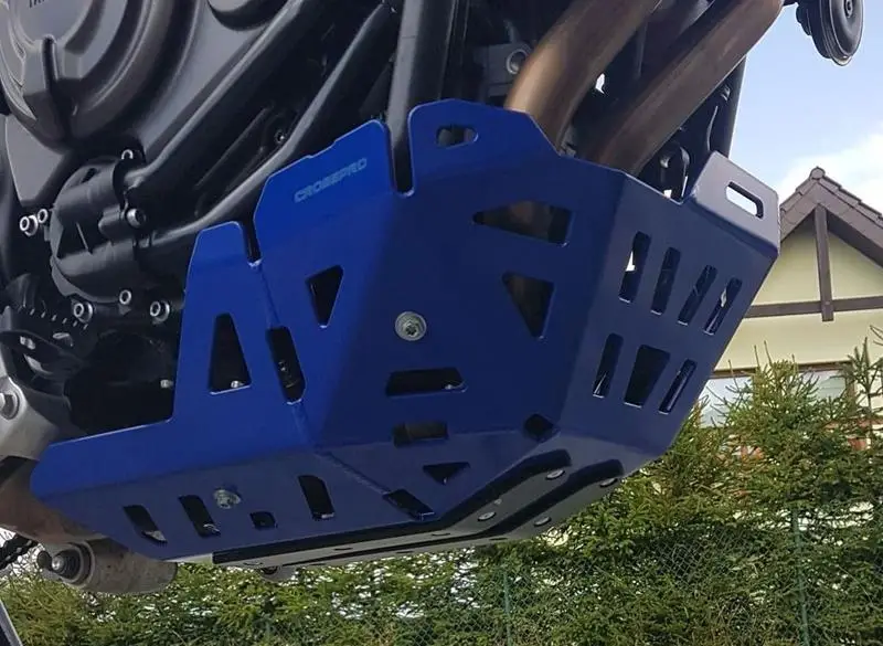 Nakupujte Hned CROSSPRO kryt motoru hliníkový YAMAHA XTZ 690 TENERE 700 19- 20 barva modrá (EURO 4)