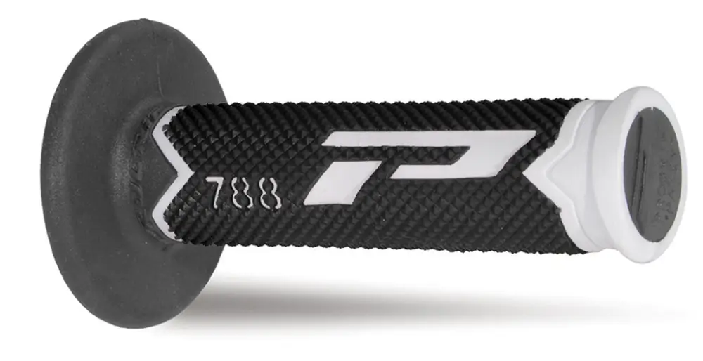 Akce PROGRIP gripy PG788 OFF ROAD (22+25mm, délka 115mm) barva šedá/černá/tmavě šedá (trojsměs) (788-214)