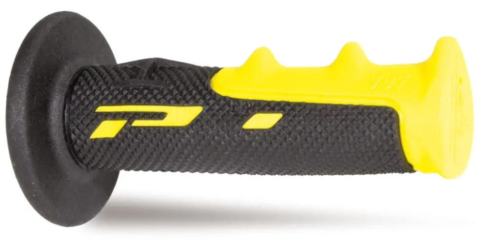 Top Prodej PROGRIP gripy PG797 OFF ROAD (22+25mm, délka 115mm) barva žlutá/černá (dvousložkový) (797-202)