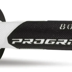 Vysoce Kvalitní PROGRIP gripy PG801 OFF ROAD (22+25mm, délka 115mm) barva bílá/černá (dvousložkový) (801-137)