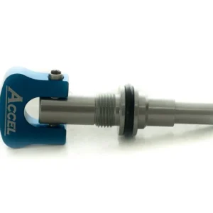 Cenový Hit ACCEL seřizovací šroub pro napnutí pružiny výfukového ventilu KTM SX 85 18-20, 125/150 16-20, 250 03-20, EXC 250/300 04-18, HUSQVARNA TC 85 18-20, TC 125 16-20, TC 250 14-20, TE 250/300 11-18, TX 125/300 17-19 barva modrá