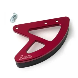 ACCEL kryt brzdového kotouče zadní HONDA CR 125/250 02-07, CRF 250R 04-20, 250X 04-17, 450R 02-20, 450X 05-17, 450RX 17-19 (hliníková) barva červená Speciální Cena