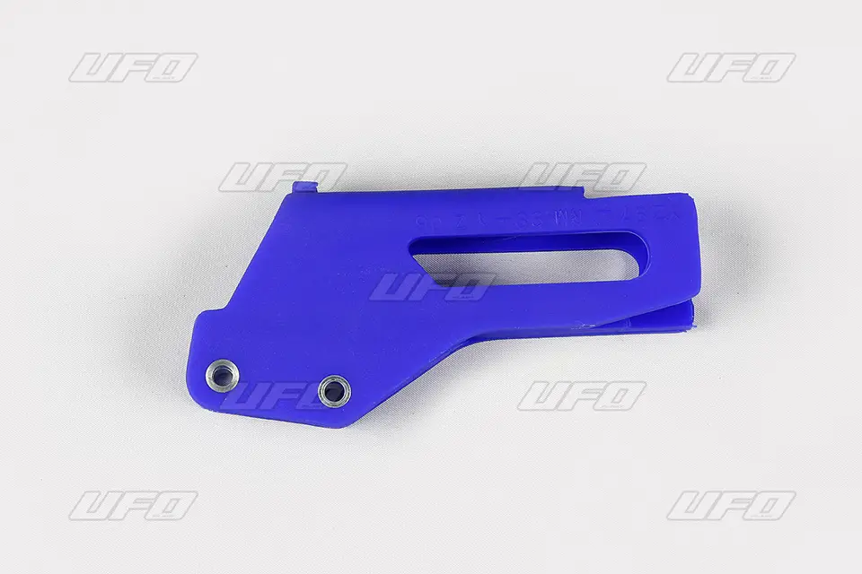 UFO vodítko řetězu YAMAHA YZ 125/250 97-01, YZF, WRF 98-02, YZF 04-06 barva modrá = YA03871089 Akce
