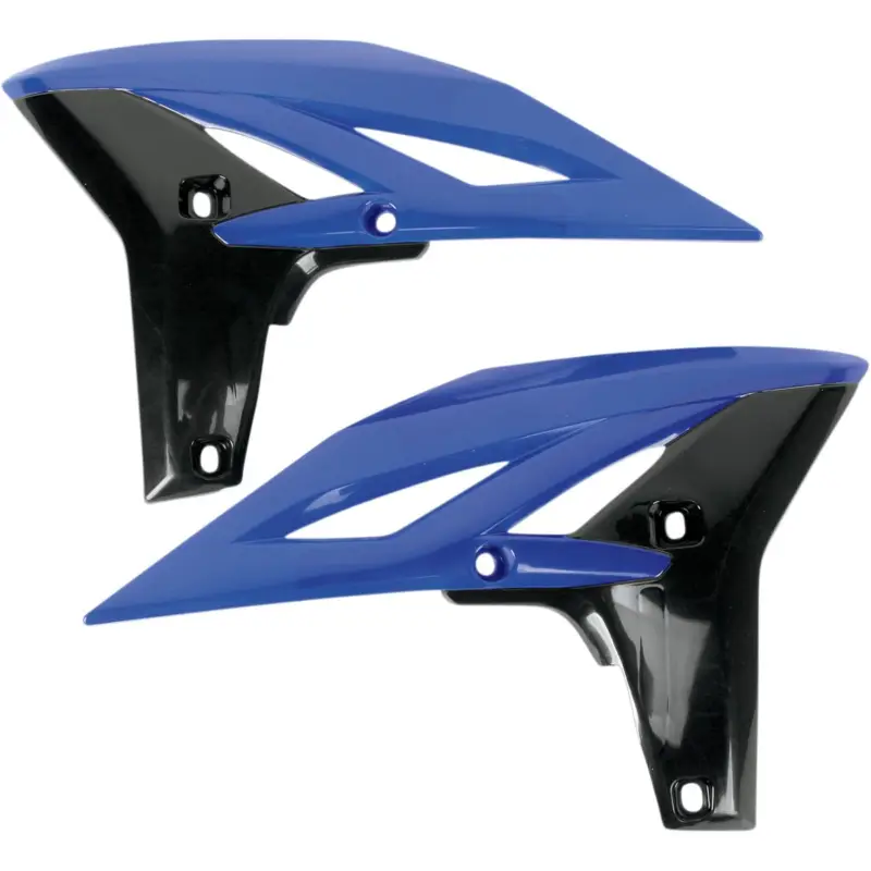 Horká Nabídka UFO kryty chladiče YAMAHA YZF 250 10-12 barva modrá/černá -