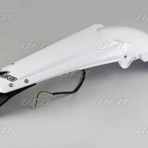 Cenový Hit UFO zadní blatník YAMAHA YZF 250 10-13 barva bílá ( ENDURO se světlem LED )