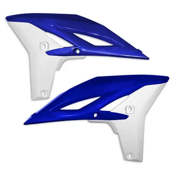 Cenová Bomba UFO kryty chladiče YAMAHA YZF 250 11-13, WRF 450 12-15 barva OEM (bílá/modrá)