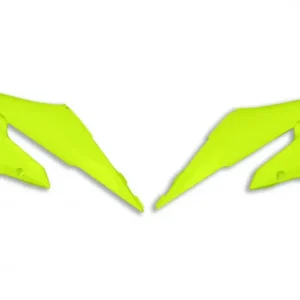 Horká Nabídka UFO kryty chladiče YAMAHA YZF 250 19-22, WRF 250 20-25, YZF 450 18-22, WRF 450 19-25 barva žlutá fluorescenční -