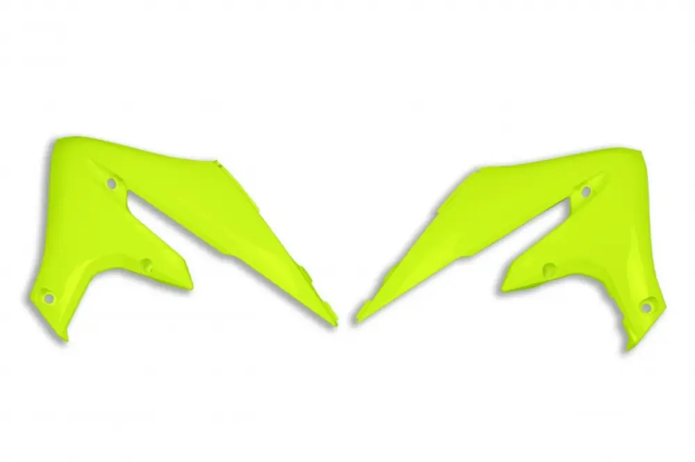 Horká Nabídka UFO kryty chladiče YAMAHA YZF 250 19-22, WRF 250 20-25, YZF 450 18-22, WRF 450 19-25 barva žlutá fluorescenční -