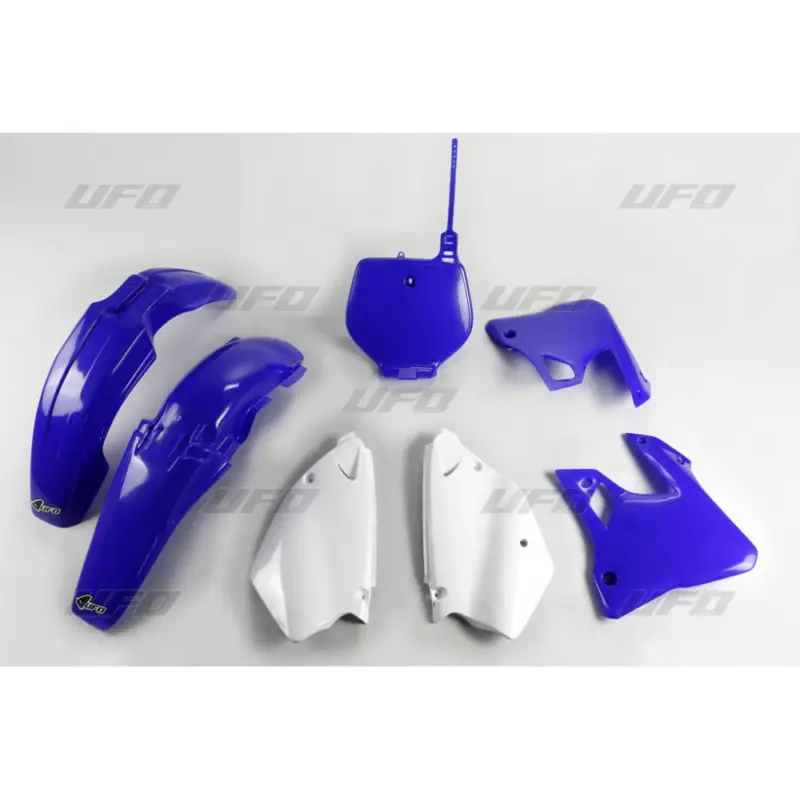 Novinka UFO kompletní sada plastů YAMAHA YZ 125 96-99, YZ 250 96-99 barva modrá/bílá 98-99 (YA294E999)