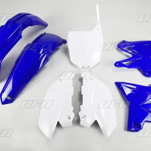 Nakupujte Hned UFO kompletní sada plastů YAMAHA YZ 125 / 250 '02-'14 restyling barva OEM (modrá/bílá) (YA312E999)