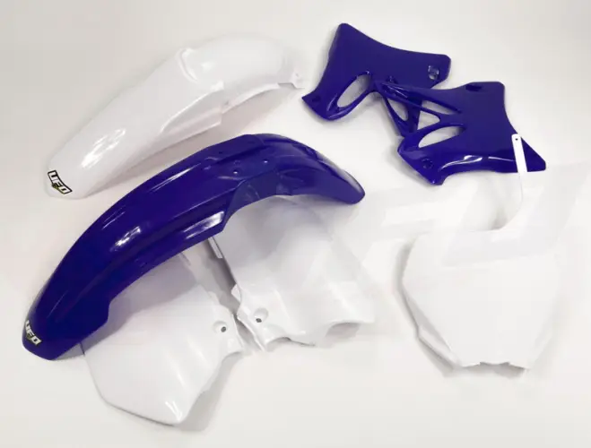 Časově Omezené UFO kompletní sada plastů YAMAHA YZ 125 / 250 '06-'14 barva OEM '13-'14 (modrá/bílá) (YA314E999)