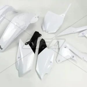 Autentický UFO kompletní sada plastů YAMAHA YZF 250 '14-'18, YZF 450 '14-'17 barva bílá (YA318E046)
