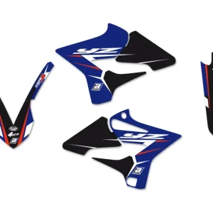 BLACKBIRD sada samolepek (dýhy) YAMAHA YZ 125/250 22-24 DREAM 4 barva modrá černá Expresní Doručení