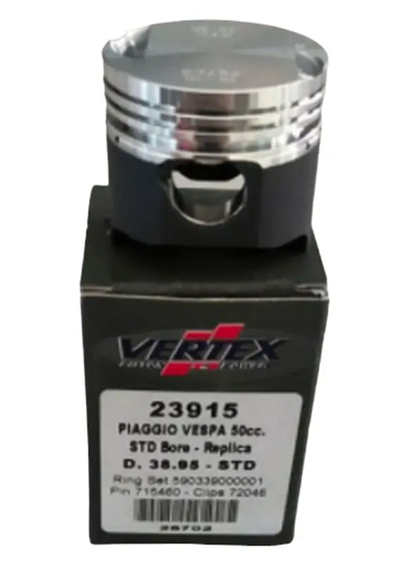 VERTEX píst PIAGGIO VESPA LIBERTY 50, ZIP 50, APRILIA SCARABEO 50 (4T) (39,35mm) (+0,40mm) (23915040) Koupit Online