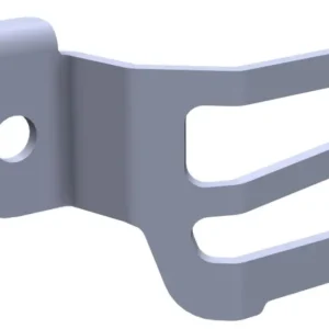Akce CROSSPRO kryt zadní nádržky brzdové kapaliny YAMAHA XTZ 690 TENERE 700 19 - 25 barva černá