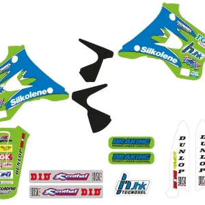 Koupit Online BLACKBIRD sada samolepek (dýhy) KAWASAKI KX 125/250 94-98 REPLICA TEAM KAWASAKI 1994