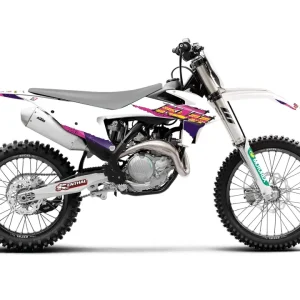 Finální Výprodej BLACKBIRD sada samolepek (dýhy) KTM SX/SX-F 19-22, EXC/EXC-F 20-23 retro KTM