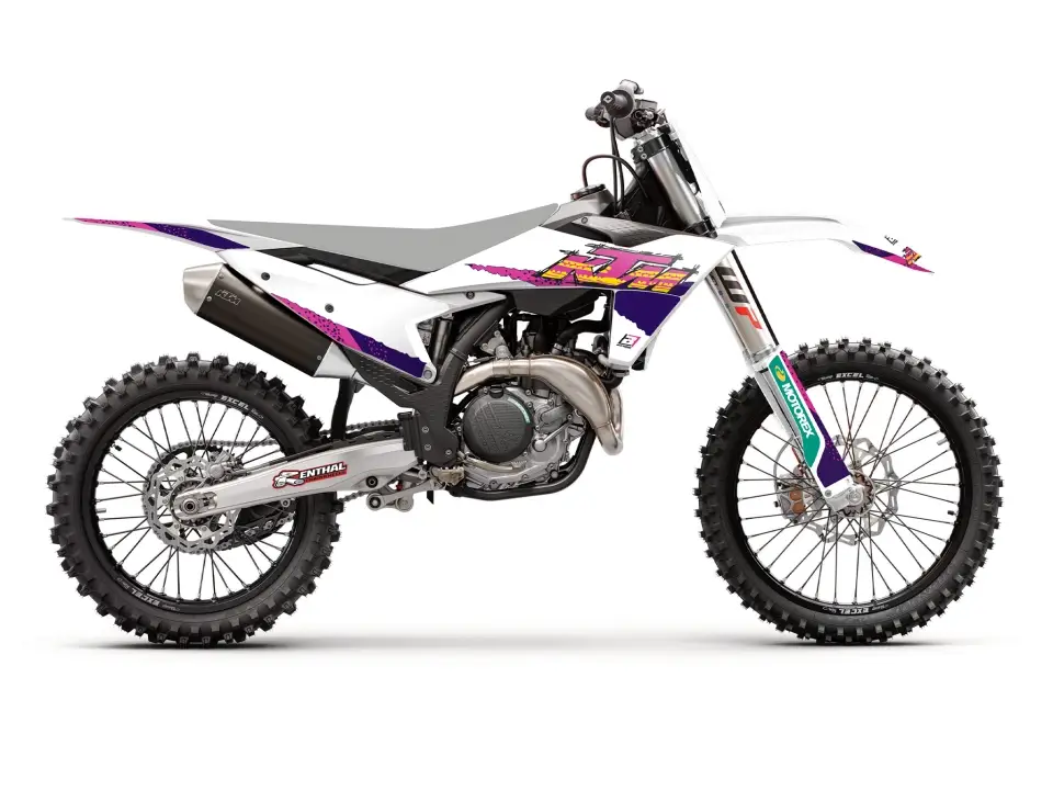 Vrácení Zdarma BLACKBIRD sada samolepek (dýhy) KTM SX/SX-F 23-24, EXC/EXC-F 24-25 retro