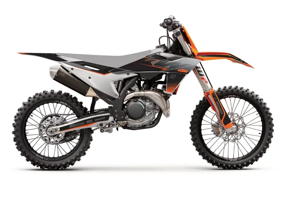 Víkendová Akce BLACKBIRD sada samolepek (dýhy) KTM SX/SX-F 24, EXC/EXC-F 24-25 MAT BLACK KTM