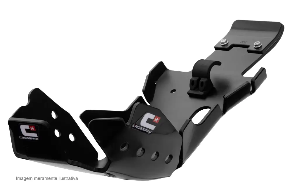 Must-Have CROSSPRO kryt motoru a spojky kyvné vidlice (PRO-LINK) plastový DTC HARD ENDURO BETA 250/300 RR 20-23 barva černá