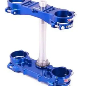 Časově Omezené XTRIG vzpěry předního zavěšení ROCS TECH TRIPLE CLAMPS YAMAHA YZ 250F 12-23; YZ 450F 18-23; FANTIC XXF 250/450 22-23 (OFFSET 22mm) barva modrá