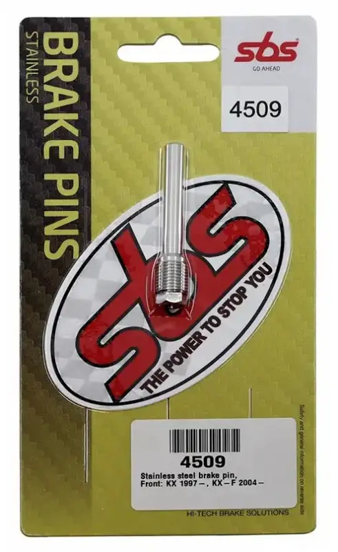 SBS závěs (čep) brzdových destiček přední KAWASAKI KX 125\\250 97-08, KXF 250/450 04-18, SUZUKI RMZ 250 04-06 Top Prodej