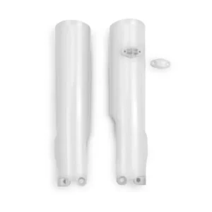 Vysoce Kvalitní UFO kryty předních tlumičů KTM SX/SXF(SX-F) 125/250/300/350/450F TBI 23-26, EXC/EXCF(EXC-F) 150/250/300/350/450/500 TBI 24-26 barva bílá - nahrazuje GG07149041