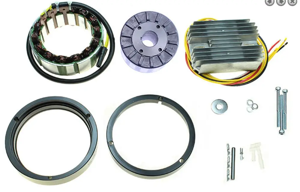 Levný ELECTREX cívky alternátoru a regulátor napětí BMW všechny motory BOXER 70-95 (107 mm) - na objednávku