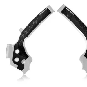 Vysoce Kvalitní ACERBIS kryty rámu X-GRIP KTM EXC / EXC-F 17-19, SX /SX-F 16-18, HUSQVARNA FC / TC 16-18, FE / TE 17-19 barva černá / šedá