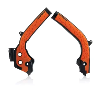ACERBIS kryty rámu X-GRIP KTM EXC / EXC-F 17-19, SX /SX-F 16-18, HUSQVARNA FC / TC 16-18, FE / TE 17-19 barva černá / oranžová Levný