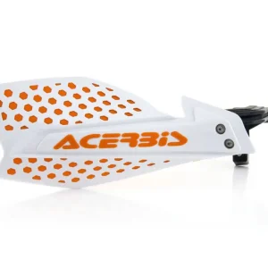 Sleva ACERBIS kryty páček (HANDBARY / listy) X-ULTIMATE barva bílá / oranžová