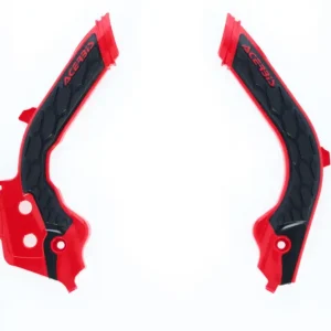 Zlevněný ACERBIS kryty rámu X-GRIP HUSQVARNA FC / TC 19-22, FE / TE 20-23, GAS GAS EC / EC-F / MC / MC-F 21-23 barva červená / černá