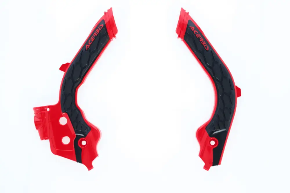 Zlevněný ACERBIS kryty rámu X-GRIP HUSQVARNA FC / TC 19-22, FE / TE 20-23, GAS GAS EC / EC-F / MC / MC-F 21-23 barva červená / černá