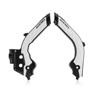 ACERBIS kryty rámu X-GRIP HUSQVARNA FC / TC 19-22, FE / TE 20-23, GAS GAS EC / EC-F / MC / MC-F 21-23 barva černá / bílá Akční Nabídka