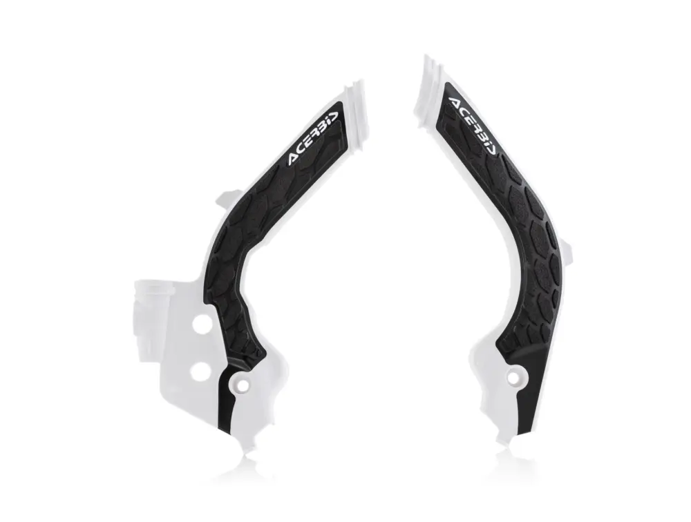 ACERBIS kryty rámu X-GRIP HUSQVARNA FC / TC 19-22, FE / TE 20-23, GAS GAS EC / EC-F / MC / MC-F 21-23 barva bílá / černá Víkendová Akce