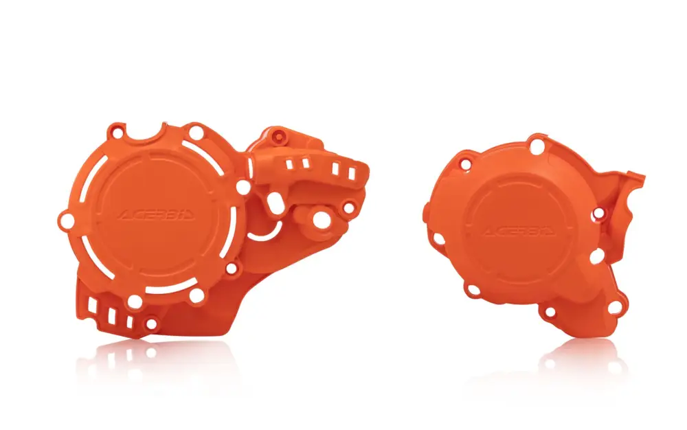 Akční Cena ACERBIS kryty motoru (kryt spojky a alternátoru) X-POWER KTM SX 250 19-22, EXC 250 / 300 20-23, HUSQVARNA TE 250 / 300 20-23, TC 250 19-22 barva oranžová