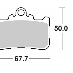 Cenový Hit SBS brzdové destičky KH759 STREET PERFORMANCE (EXCEL) sintrované barva zlatá HONDA CB 500 F/X/R 22-, CBR 500 R 22-, CB 750 HORNET 23- přední