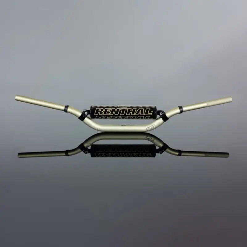RENTHAL řidítka 1,1/8 (28,6mm) MX TWINWALL 998 HANDLEBAR HARD ANO REED / WINDHAM PADDED barva HARD ANO s chráničem (LIMITED EDITION HARD ANO) Akční Nabídka