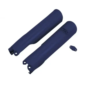 Vysoce Kvalitní UFO kryty předních tlumičů HUSQVARNA TC 125 / 250 23-24, TE 150 / 250 / 300 24, FC / TX / FX / FE 300 / 350 / 450 / 501 24, barva modrá - nahrazený KT05014087