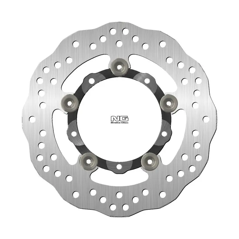 NG přední brzdový kotouč DERBI BOULEVARD 50 09-18, GILERA ICE 50 99-05, HONDA BALI 93-, PIAGGIO FLY 50/100/125/150 95-15, HEXAGON 125/150/250 98-02, VESPA PRIMAVERA 50/125 13-22 (220X96,5X4mm) (5X6,25mm) plovoucí (prostředek hliníkový) Aktuální