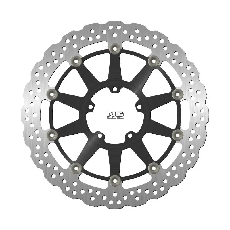 NG přední brzdový kotouč DUCATI SCRAMBLER 800 15-22 (330X78X5mm) (5X8,25mm) WAVE (prostředek hliníkový) Nakupujte Hned