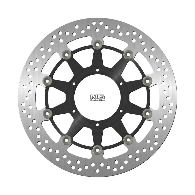 NG přední brzdový kotouč HONDA CBR 1000RR FIREBLADE 06-07, VTR 1000R 00-06, VTR 1000 SP-1/SP-2 00-06 (320X94X4,5mm) (6X6,25mm) plovoucí (prostředek hliníkový) Jen Po Omezenou Doba