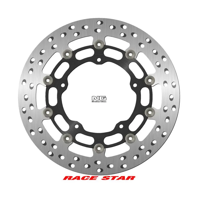 Přímo Od Výrobce NG přední brzdový kotouč RACE STAR PREMIUM YAMAHA MT-10 16-22, R1/R6 16-22 (320X132X6mm) (5X8,25mm) (prostředek hliníkový, vylepšené chlazení)