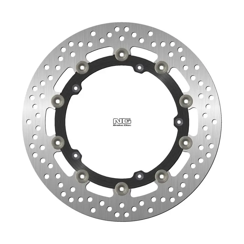 Nová Kolekce NG přední brzdový kotouč APRILIA RS 50 99-05, TUONO 50 03-07, MBK X POWER 50 03-05, YAMAHA SLIDER 50 03-12, TZR 50 03-17 (296X155X4mm) (5X6,25mm) plovoucí (prostředek hliníkový)